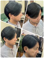 クリア 美容室&nbsp;大人黒髪ショート☆アシメトリ