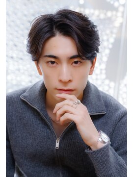 ミチオ ノザワ ヘアサロン ギンザ(Michio Nozawa HAIR SALON Ginza) ツーブロック/かき上げセンターパート/フェザーパーマ☆
