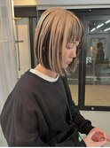 アンブレラカラー　ボブ