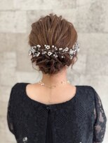 ヘアーメイクスタジオ ライフセカンド(HAIR MAKE STUDIO LIFE 2ND) シフォンシニヨン