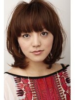 アジュ(aJyu) ガーリー度UPのカジュアルボブ!