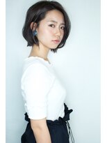 ラウンジ モリオ イケブクロ(Lounge MORIO Ikebukuro) 【morio池袋】かき上げバングリラックスくびれボブ