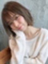 キラ 渋谷(KILLA)&nbsp;3Dカラー　ワンレン　ミニマムボブ