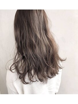 ノク(nok) ハイライトミルキーベージュ_3Dカラー無造作カール