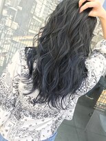 フォーク(FOLK)&nbsp;恵比寿_外国人風 グラデーション×ネイビー