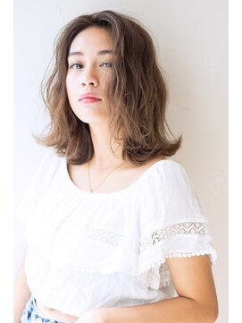 アッシュ 祐天寺店(Ash) 外国人風ほつれウェーブロブ