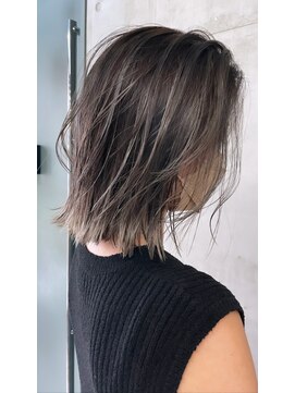 ソルトウォーター 南堀江(SALT WATER) グレージュ　ハイライト