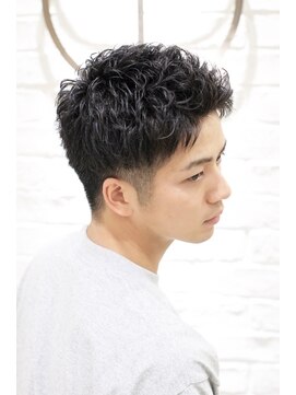代30代メンズバーバーくせ毛風アップバングパーマショート L ヘアーアンドグルーミング ヨシザワインク Hair Grooming Yoshizawa Inc のヘアカタログ ホットペッパービューティー