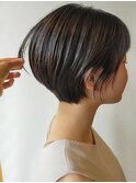 【morio原宿】骨格フィット丸みショート 前髪あり