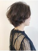 大人のふんわりボリュームショート☆ボリューム/大人ヘア