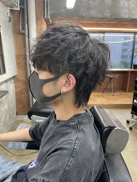 ロンドガルマン 名古屋(Lond GULLMAN) Ryu指名ツイスパ1ヶ月後メンテナンスカット