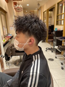 アース オーセンティック 長崎浜町店(EARTH Authentic) ツイストパーマ×ケアパーマ