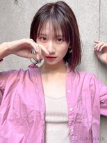 オーブ ヘアー ハカタ 博多3号店(AUBE HAIR hakata) 20代・30代_面長解消ボブ