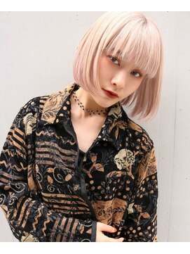 キティン 吉祥寺(kitin) 《kitin吉祥寺》　透明感　ブロンドカラー　ボブスタイル