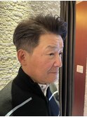 七三分け×刈り上げ