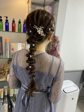 トリート(treat.) 結婚式ヘア