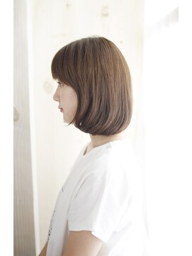 シュシュット(chouchoute) 髪質改善前髪インナーグレージュピンクベージュマチルダボブ/007