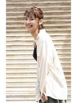 ニカ 溝の口(NICA)&nbsp;こなれハーフアップアレンジ＊【NICA 溝の口店】