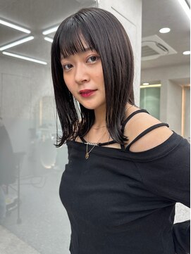 ロンド マーレ 天神大名店(Lond mare) 大人かわいいナチュラルスタイル/顔周りレイヤースタイル