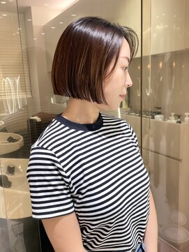 マイル 渋谷(mile) 似合わせカット/ミニボブ/ぱつっとボブ