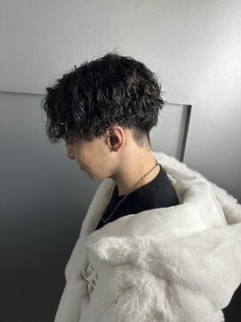 ゼスト リル 新宿(ZEST lill) ツイスパ/マッシュパーマ/アッシュブラック