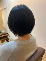 グランバイ アトリエドングリ(Grand × AtlierDonguri)&nbsp;お客様髪質改善データ1071（縮毛矯正後のカット）