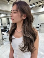 サイン 表参道(SIGN)&nbsp;レイヤーカットイヤリングカラーインナーカラーケアブリーチ