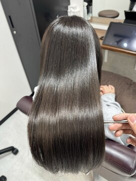 ライア 吉祥寺南口店(laia) アッシュブラウン×laia髪質改善【髪質改善 laia吉祥寺 美容室】