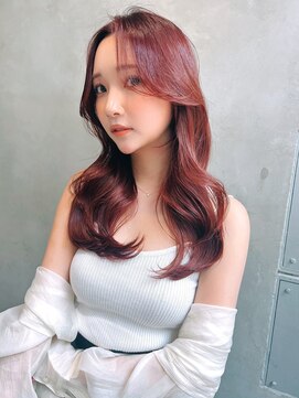 メーヴェ(Mowen) mowen×シースルーバング×顔周りレイヤー× 韓国風