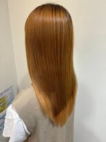 ヘアショップ エヌアンドエー 久喜菖蒲店(hair shop N&A) 大人女子の艶カラー+トリートメント 髪質改善ストレート