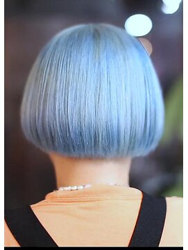 グリット ヘアープラス(grit.HAIR|+) 【grit.】スカイブルー透明感カラー ｜郡山駅