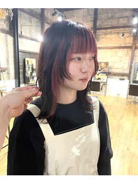 ディレクト(Direct) 《Direct》インナーカラー ×レッド