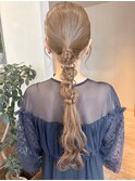 お呼ばれヘアセット