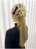 ガーリースタイル/心斎橋/ヘアメ/セットサロン