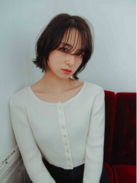 ディバイン ティエドゥール お花茶屋(divine tiedeur) ボブウルフスタイル