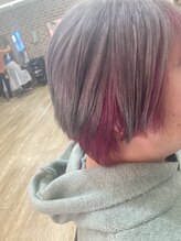 オアシスオーガニックビューティーサロン(oasis organic beauty salon) かっこかわいいインナーカラー