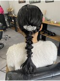 【WAVY hair set】黒髪ポコポコ