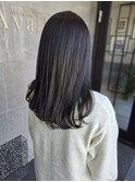 大人雰囲気ネイビーカラー