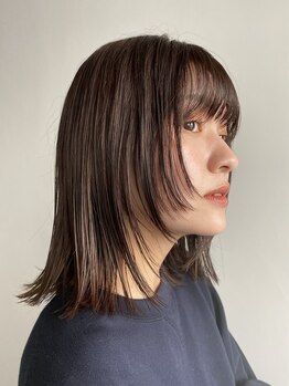 エヌ 烏丸(enu)の写真/まだ全頭縮毛矯正してる？！これからは「チューニング」でちょうど良いストレートと低ダメージの時代♪