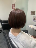 ヘアーサロンデフォーエバールークス(hairsalon de Forever Lux)&nbsp;スタイルチェンジにオススメ♪ピンクブラウンボブ