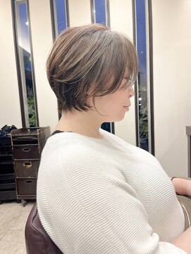 シェイプスサロン ハナレ 辻堂美容室(Shapes salon HANARE) ショートボブ