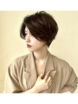 ハピネス クローバー 八木店(Happiness CLOVER) 大人可愛いマッシュショートボブウルフカット30代40代50代60代