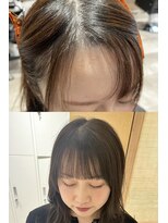 クーナバイトマト 横浜(Cuna by TOMTO)&nbsp;【KANO】クロスパーマ  前髪矯正   お顔周りカット