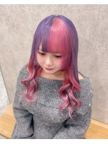 アベリア(Abelia)&nbsp;【Abelia】　ピンク×ラベンダー　☆　担当　しおん