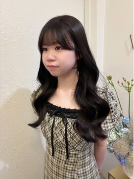 ボタン ハカタ(VOTAN hakata) 【votan坂本早苗】レイヤーカット/地毛風カラー/前髪/顔周り