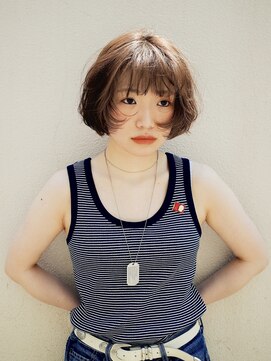 アザー(o. the .r) パフッとbobと柔らかブラウン @chiseki__