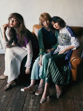 カバーヘア ブリス 川口(COVER HAIR bliss) 甘辛MIXキレイセクシー韓国風巻き髪垢抜けくびレイヤーtk1川口