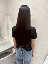 キング 梅田店(K!ng)&nbsp;縮毛矯正髪質改善ハイライトレイヤーカット梅田美容室エクステ