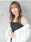 髪質改善ロング×透明感イルミナカラー