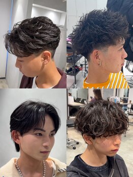 【柏駅徒歩3分】メンズトレンドサロンで周りと差がつく！ニュアンスパーマやバーバースタイルもお任せ★